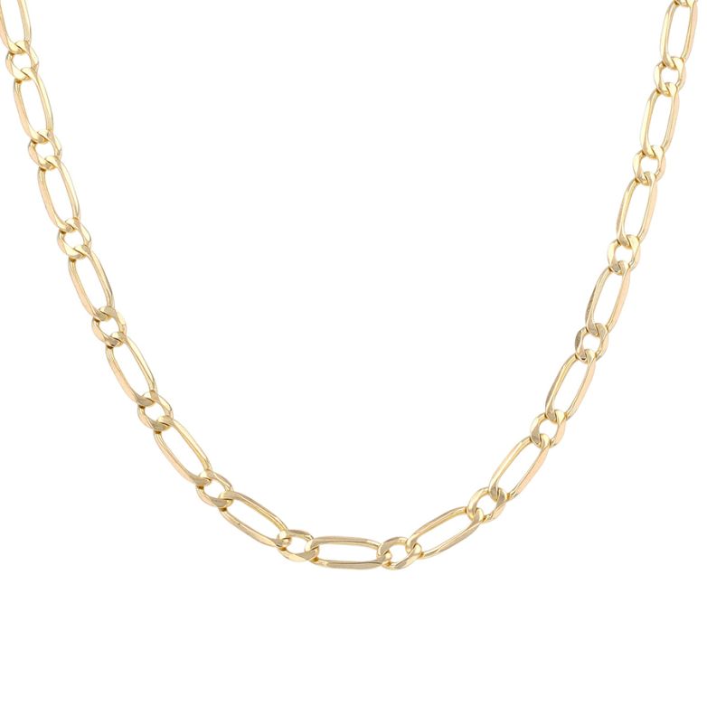 Collier maille alternée or jaune 19.26g Comme neuf -  reconditionné disponible sur Gemme Les Bijoux